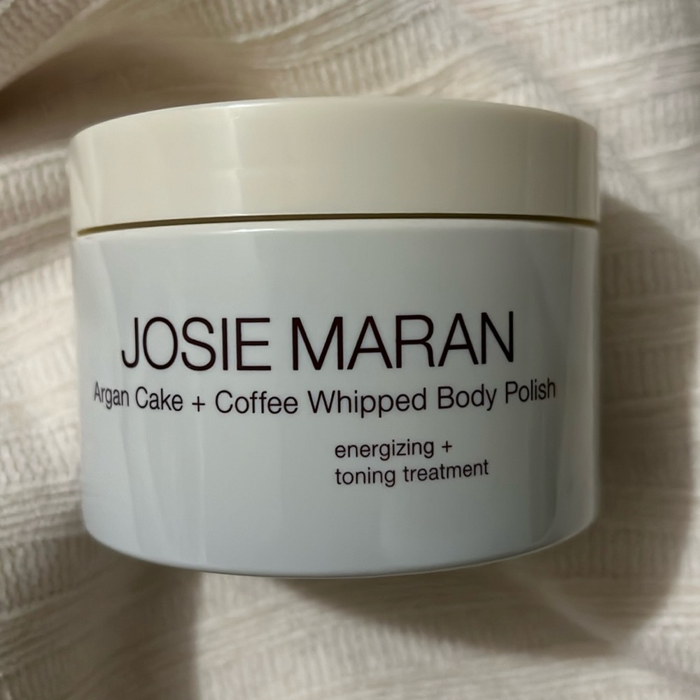COPY - JOSIE MARAN Argan Cake +Coffee Whipped Body Polish
energizing +toning tr…